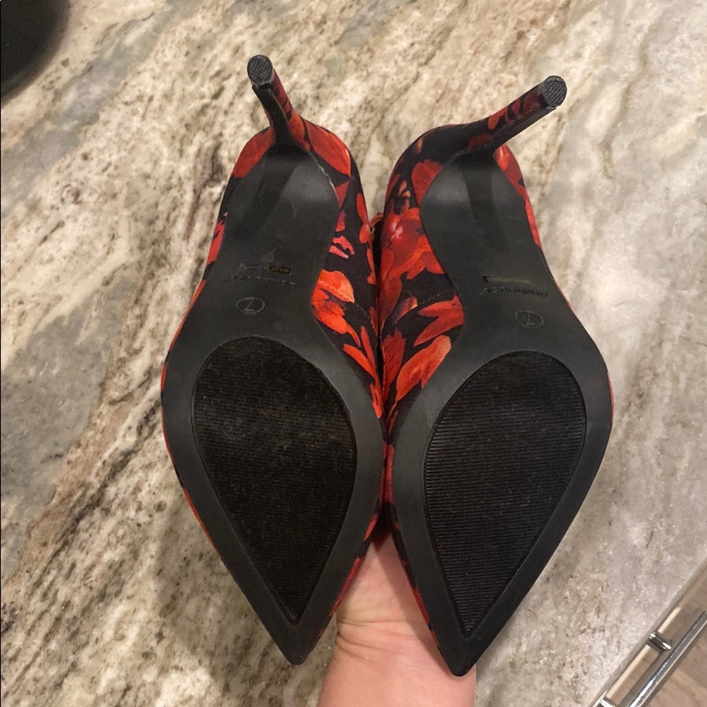 Floral Stiletto Heels - Picture 3 of 6